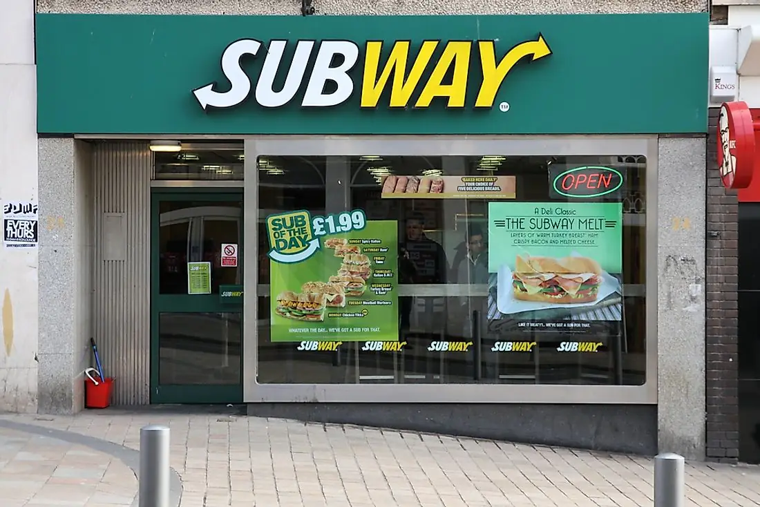 3. Before: Pete’s Super Submarines – Now: Subway