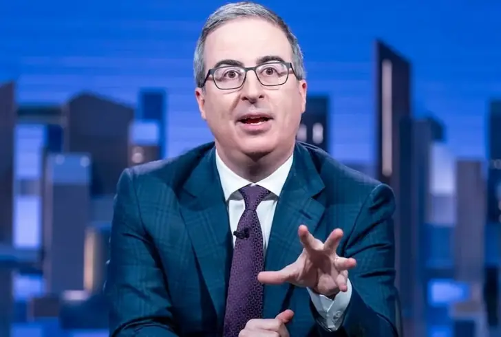 John Oliver warning about vaccine risks