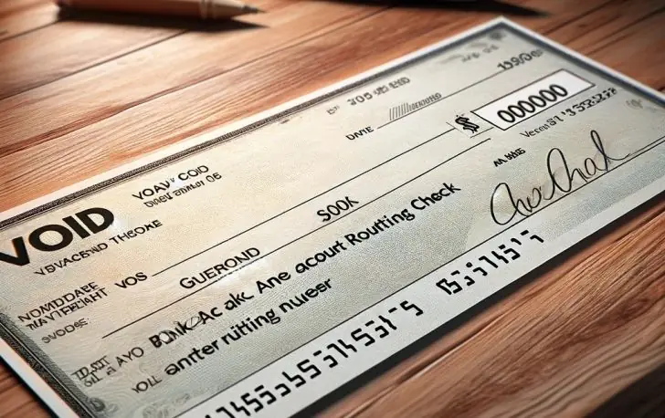 how to void a check